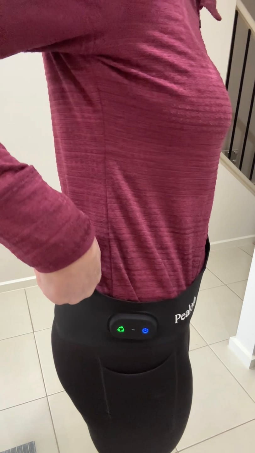 Customer photo review of Red Light Belt - Wearable Red Light Therapy Belt. 660nm + 850nm. - *Cordless.*