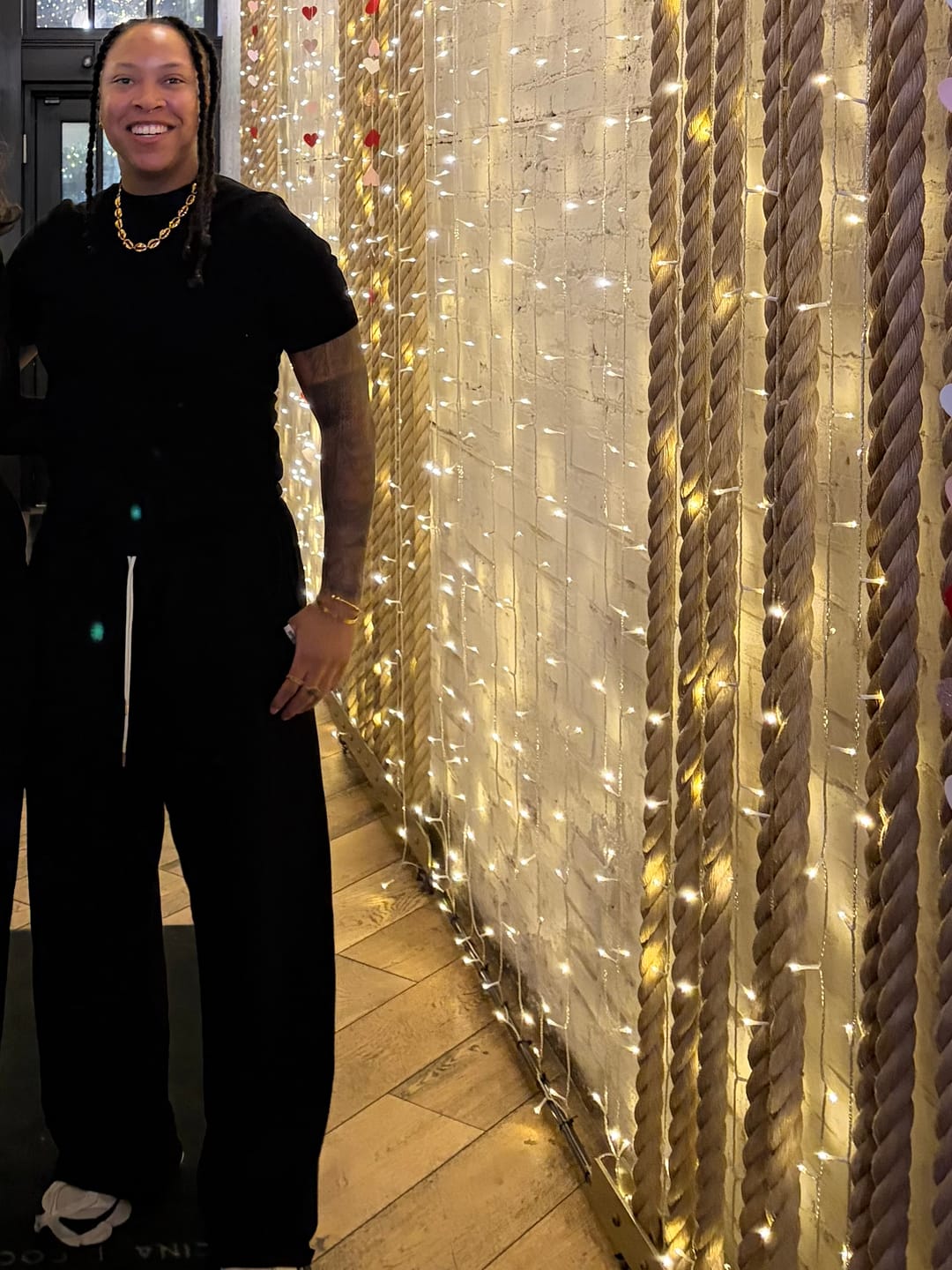Customer photo review of Ultra Baggy Sweats Black
