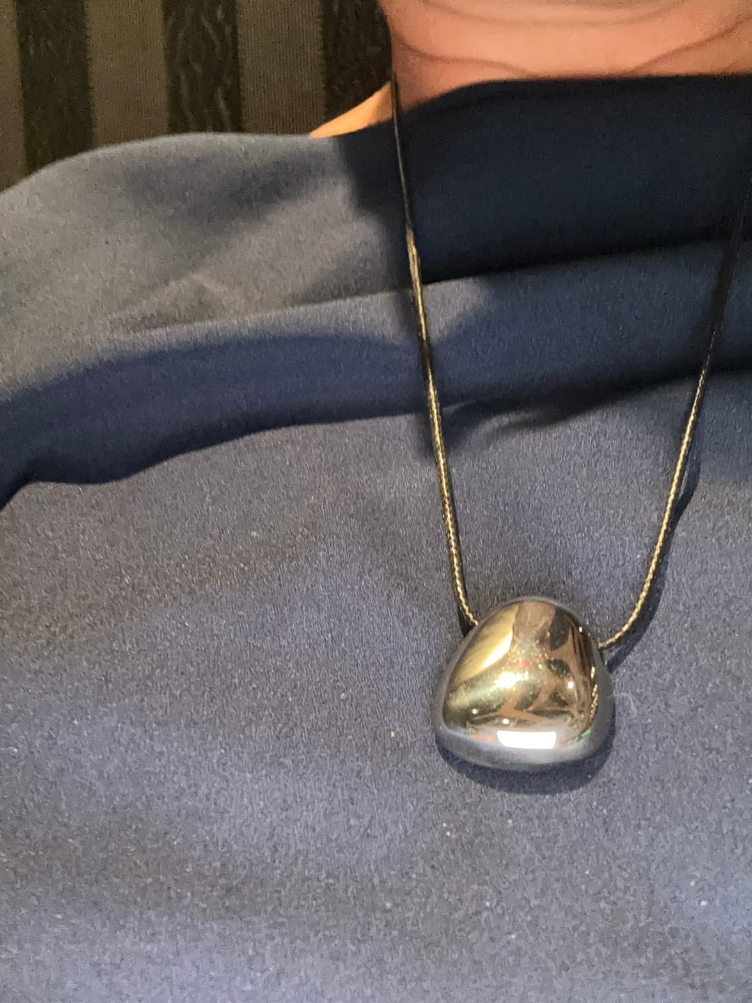 Customer photo review of Plaza Necklace - Silver