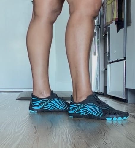 Customer photo review of Finally Walk Pain-Free Again With Our Grounding Barefoot Shoes