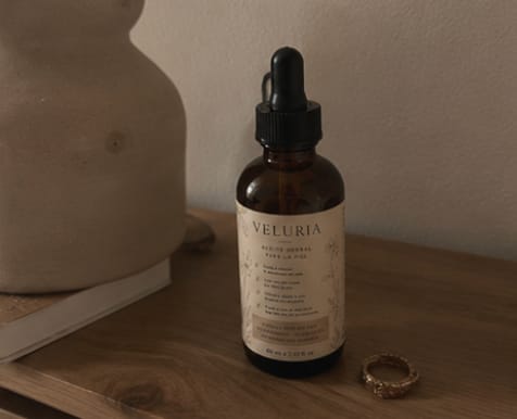 Customer photo review of Aceite Reductor de Vello Facial — Fórmula 100% Natural