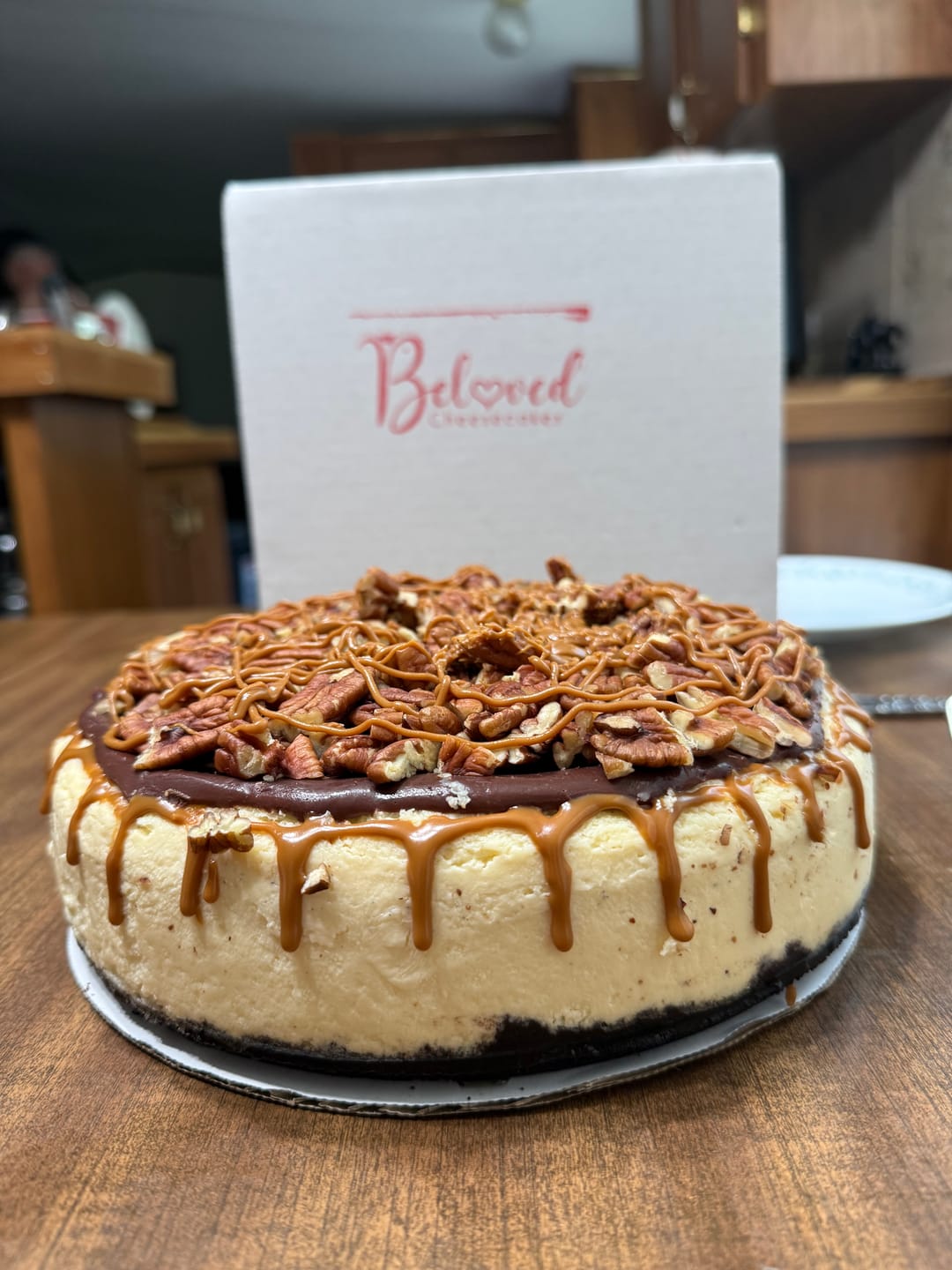 Customer photo review of Seasonal Cheesecake - Turtle