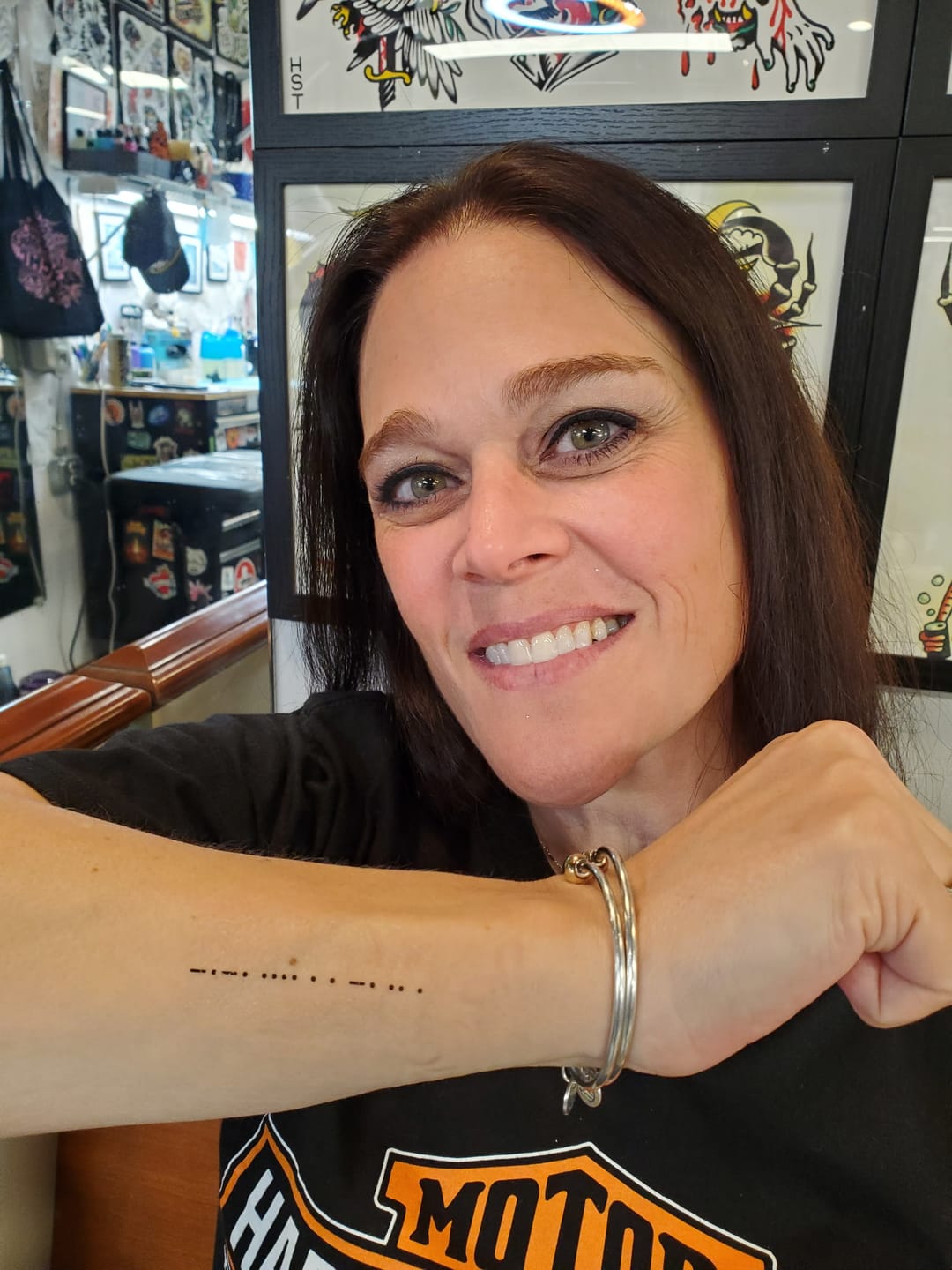 Customer photo review of Create Your Own Tattoo