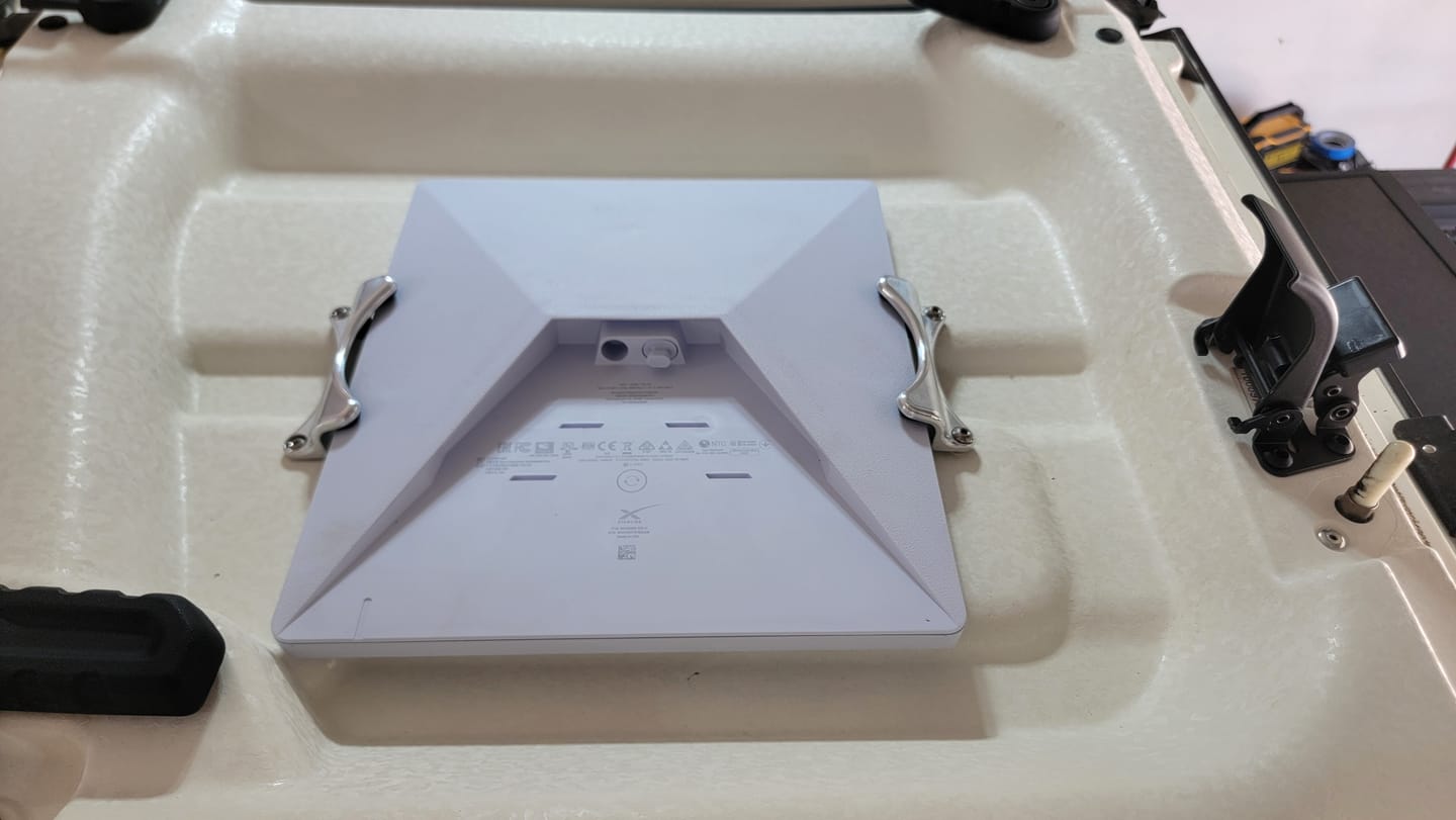 Customer photo review of FreedomLink Mount – Starlink Mini for Jeep JL / Gladiator JT (2018-Current) - CMM Offroad