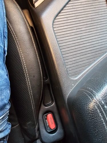 Customer photo review of BOLTHUT™ Car Seat Gap Filler — Leather Console Gap Plug, 2-Pack