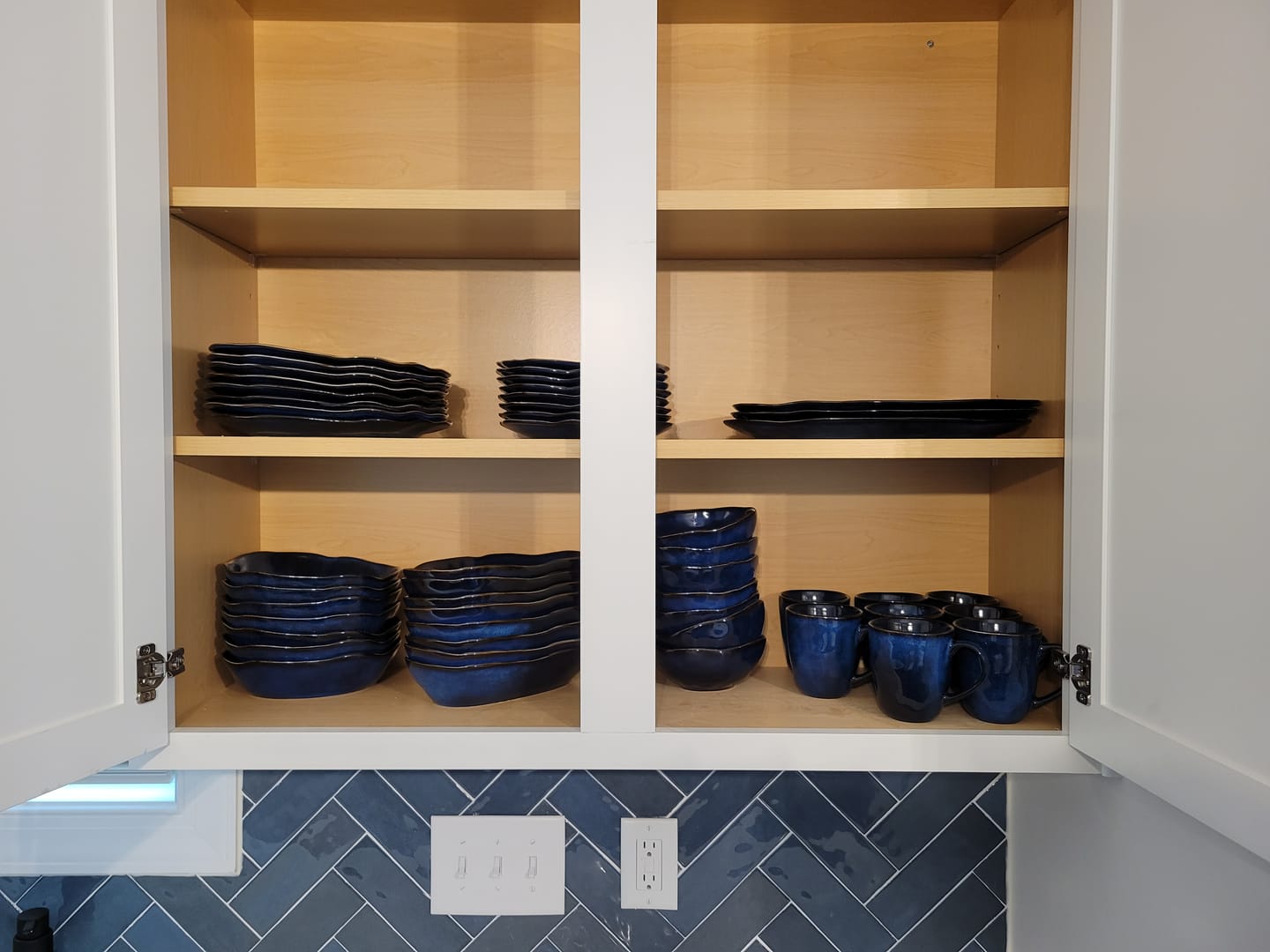 Customer photo review of Ocean Blue Organic Oval Plate Set