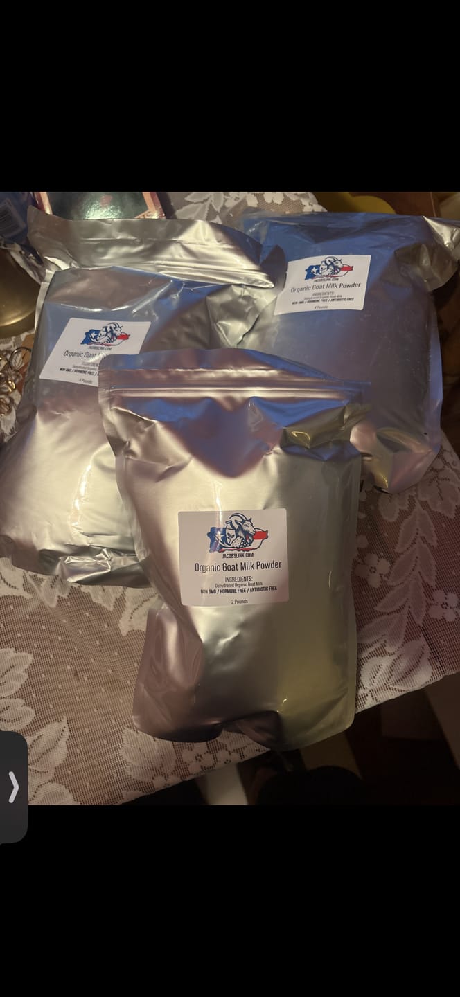 Customer photo review of Organic Goat Milk Powder