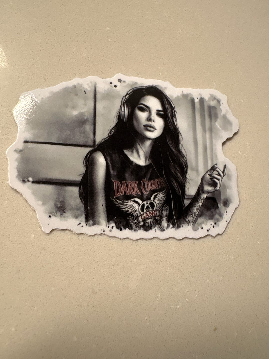 Customer photo review of 3" Vinyl Stickers (50 Pack)