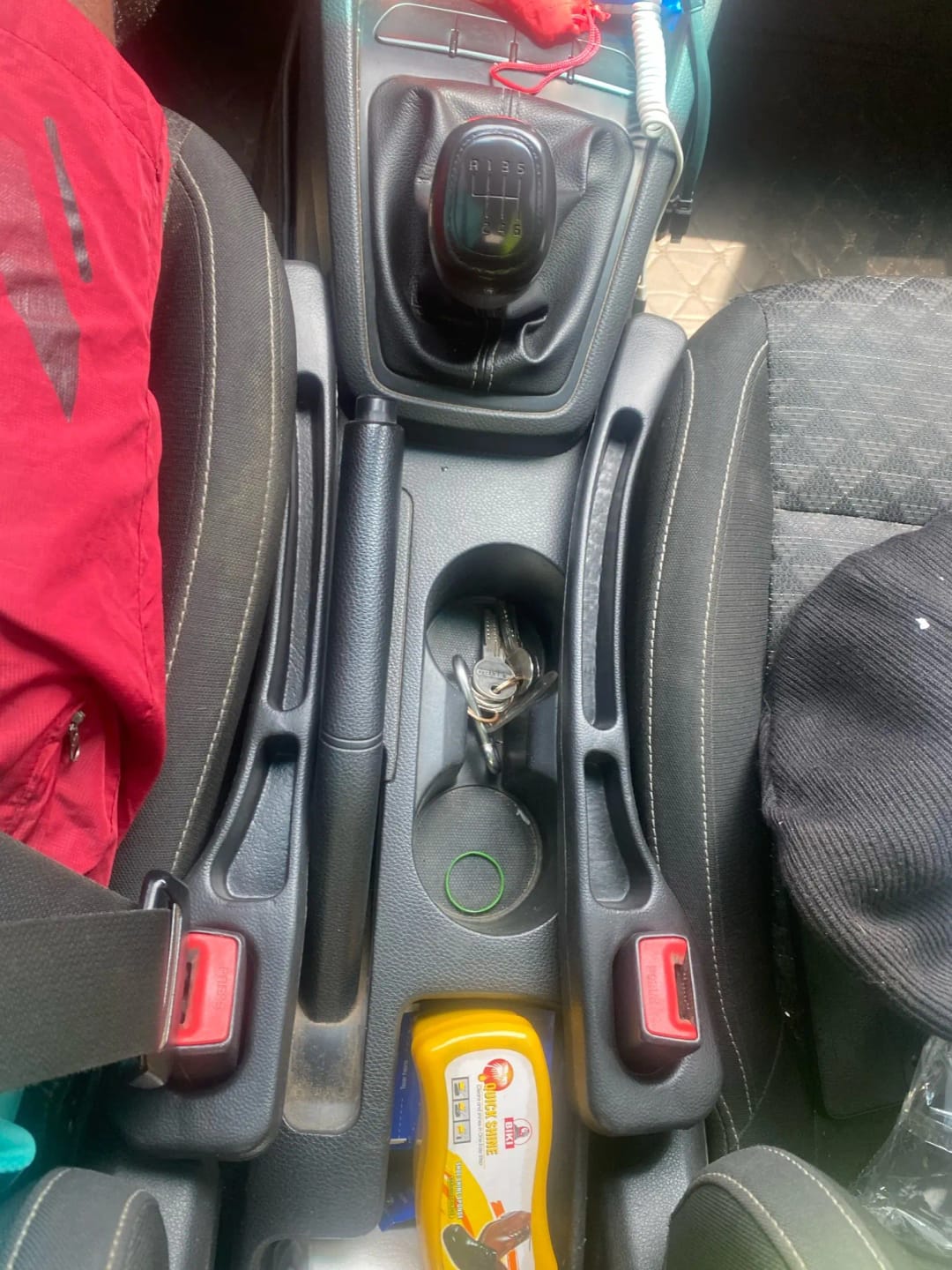 Customer photo review of BOLTHUT™ Car Seat Gap Filler — Leather Console Gap Plug, 2-Pack