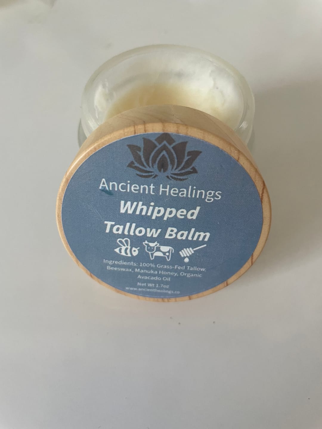 Customer photo review of Whipped Tallow Balm