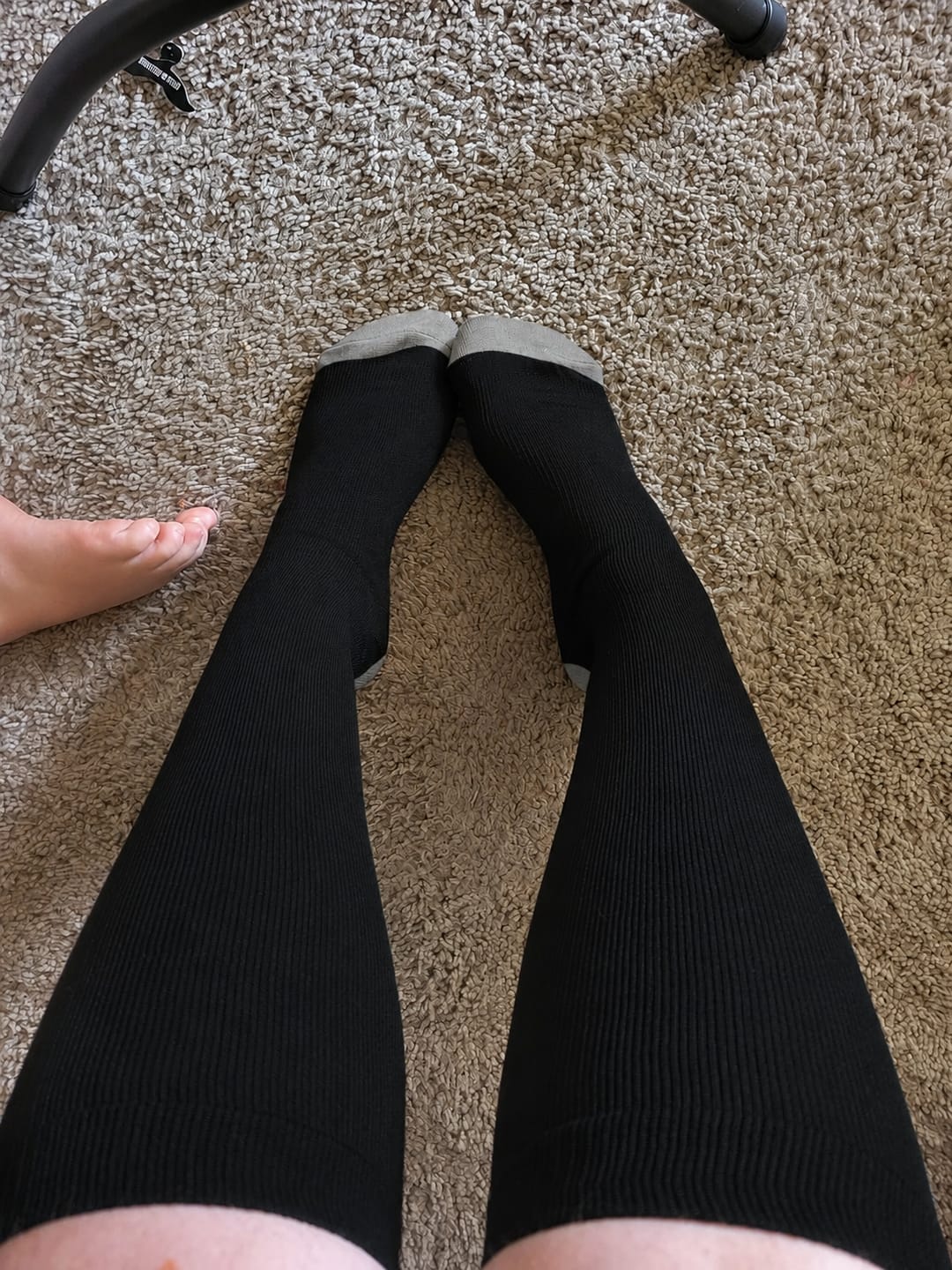 Customer photo review of Bamboo Compression Socks