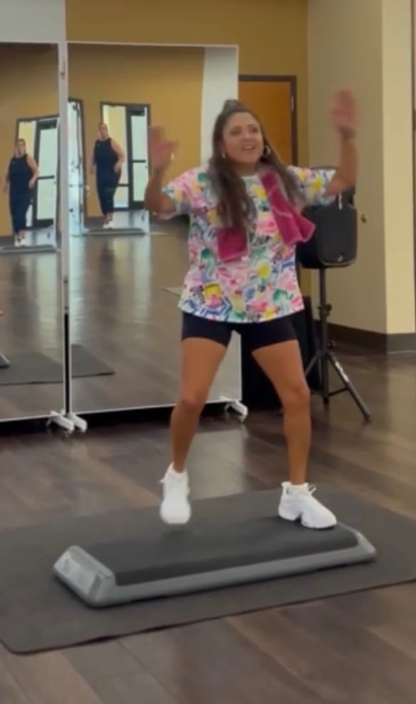 Customer photo review of Sizzlin' Boxy Top