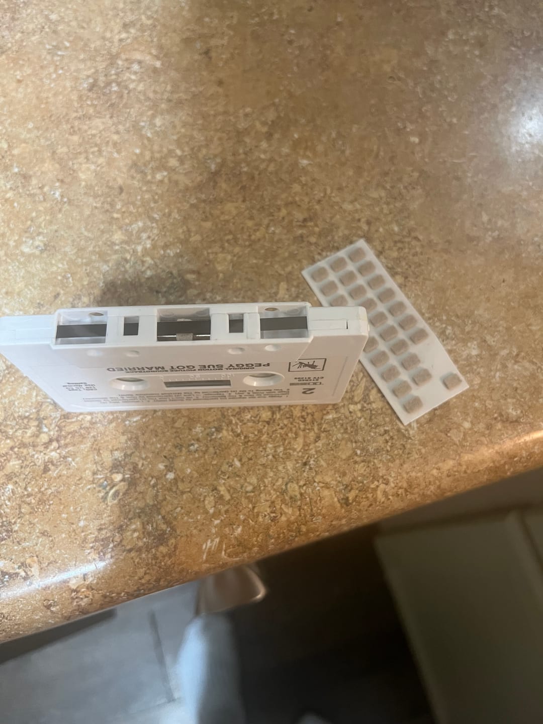 Customer photo review of Replacement Felt Pressure Pads for Cassette Tape Repair (30 pieces)