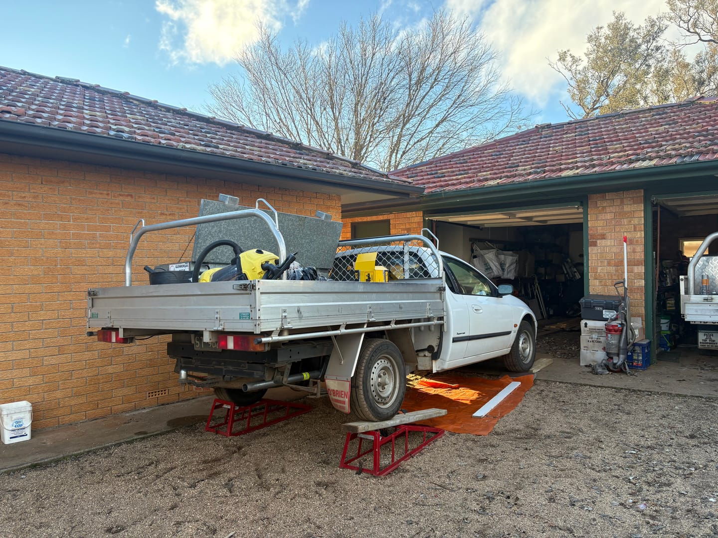 Customer photo review of FORD FALCON AU UTE 4.0L 6CYL STANDARD CENTRE MUFFLER & REAR TAILPIPE