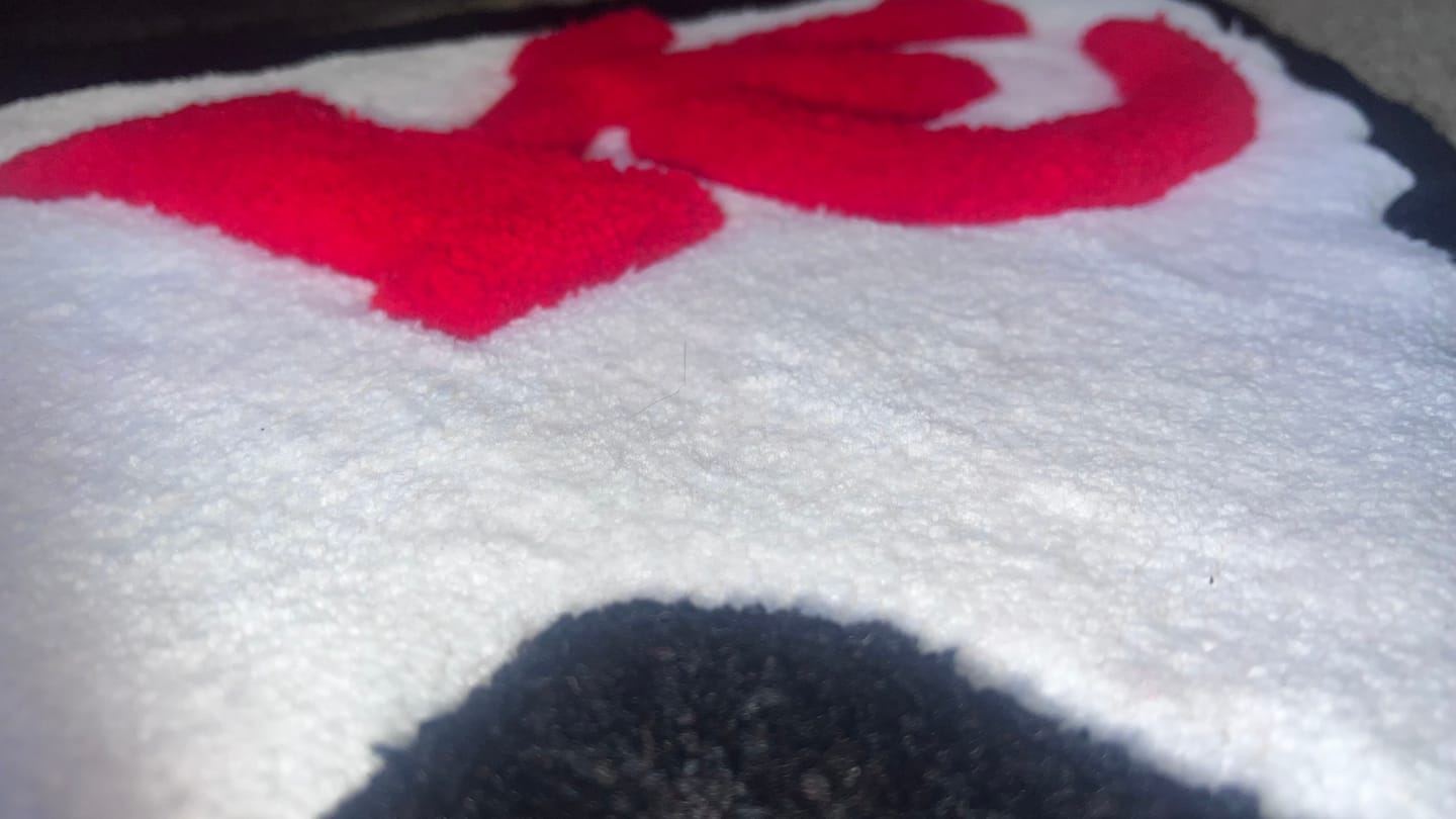 Customer photo review of The Daddy Long Legs — High Pile Shaggy Tufting Machine