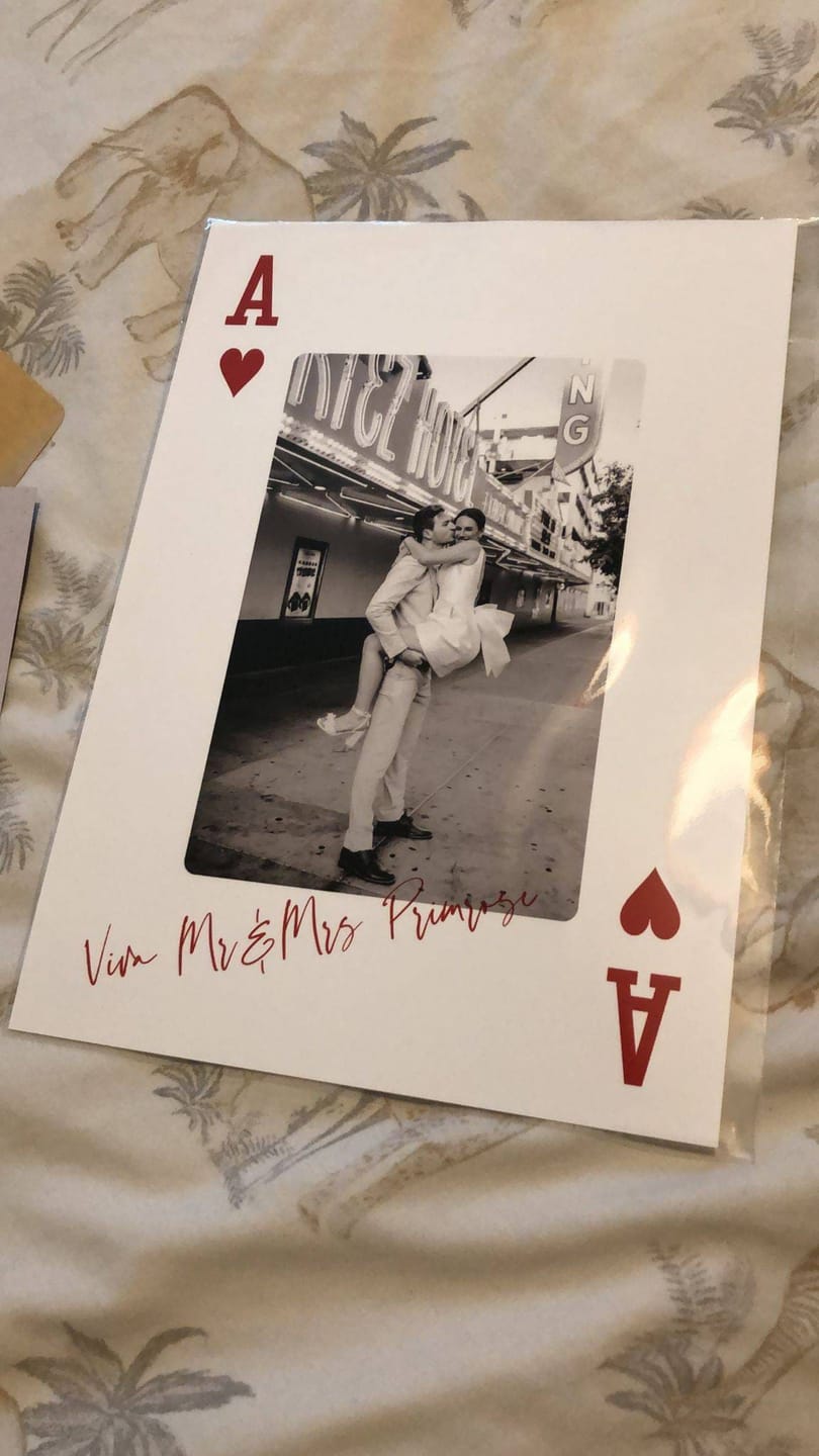 Customer photo review of Just My Luck Photo Canvas