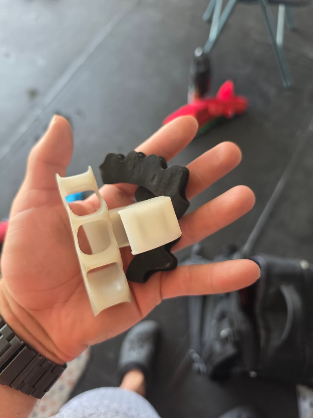 Customer photo review of Splaycers