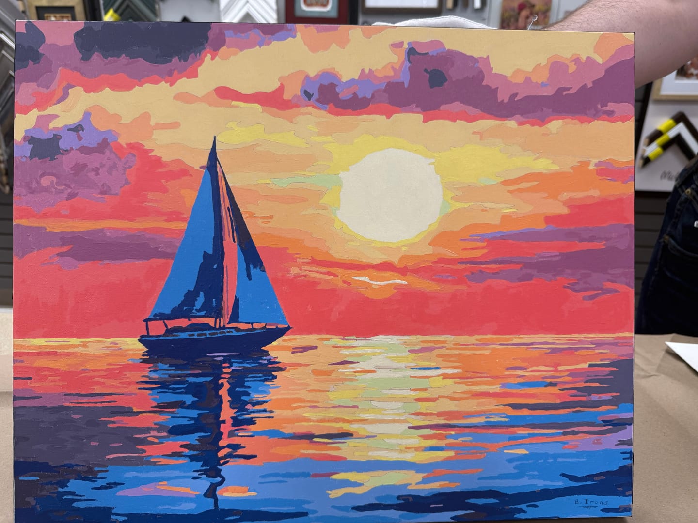 Customer photo review of Evening Sail