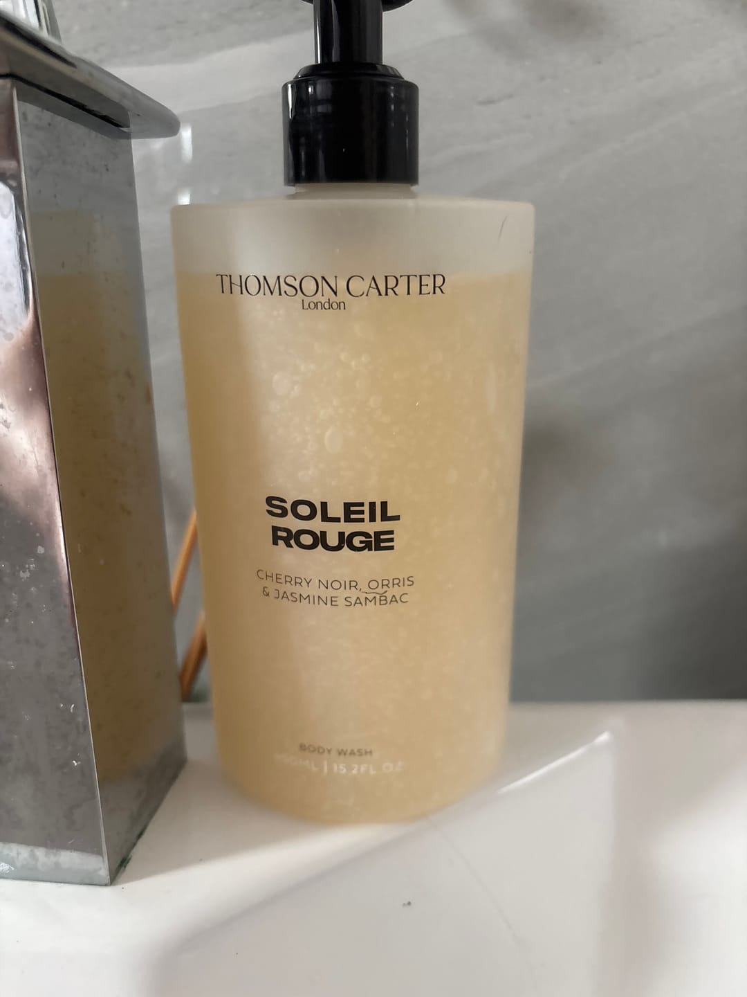 Customer photo review of Soleil Rouge | Body Wash