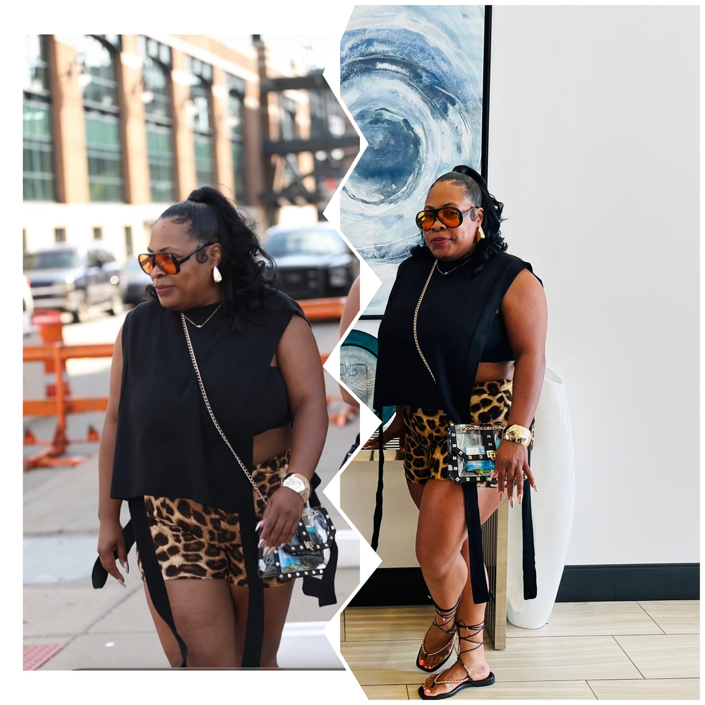 Customer photo review of Edge Theory Knit Vest