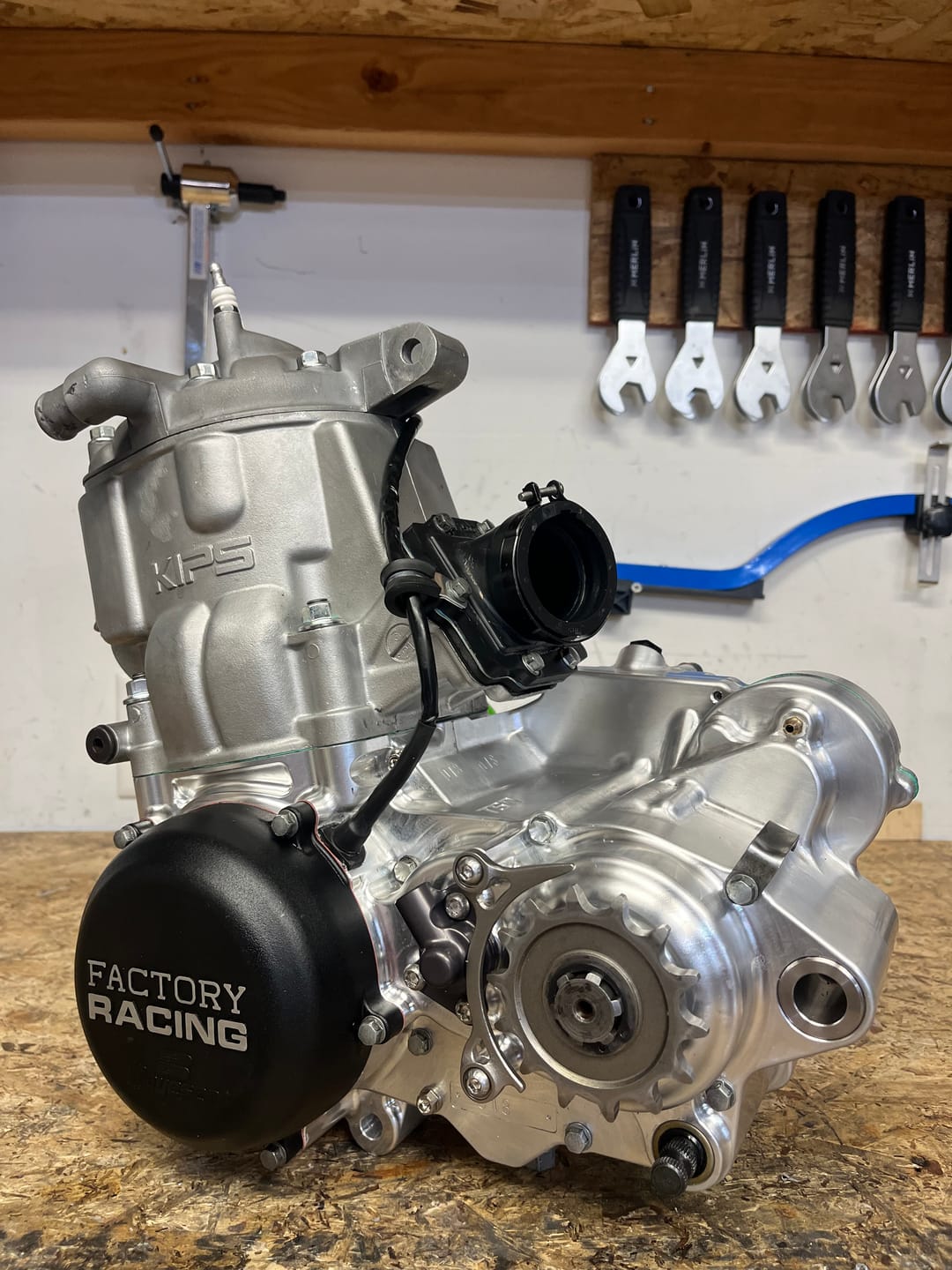 Customer photo review of 1988-2004 KX500 Billet Engine Cases