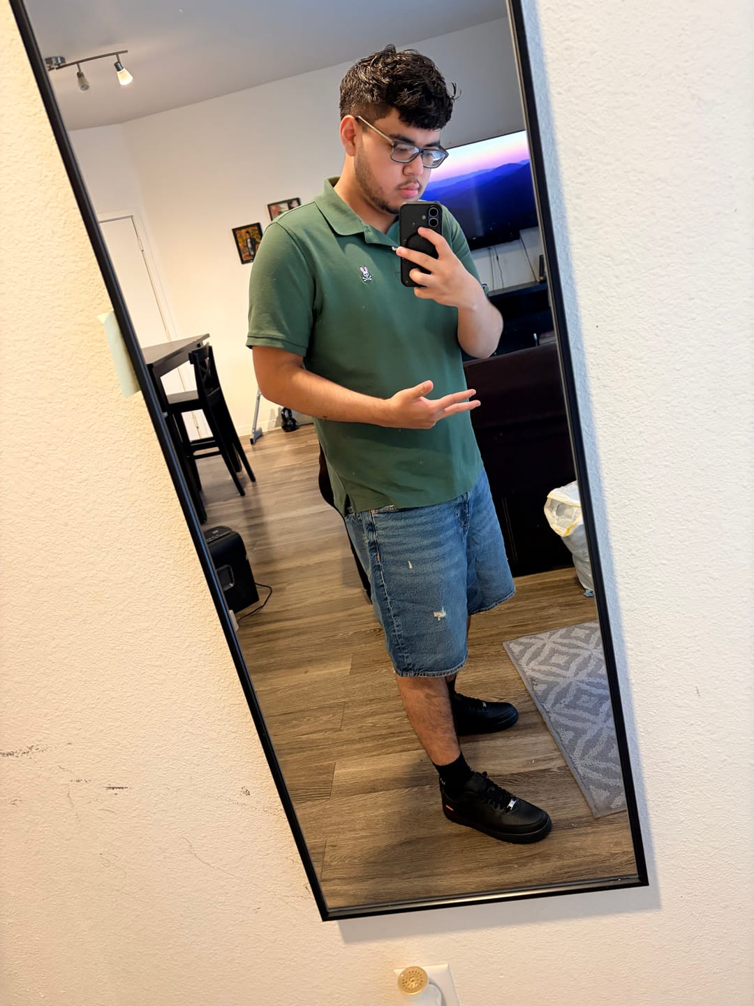 Customer photo review of Supreme x Air Force 1 Low 'Box Logo - Black'
