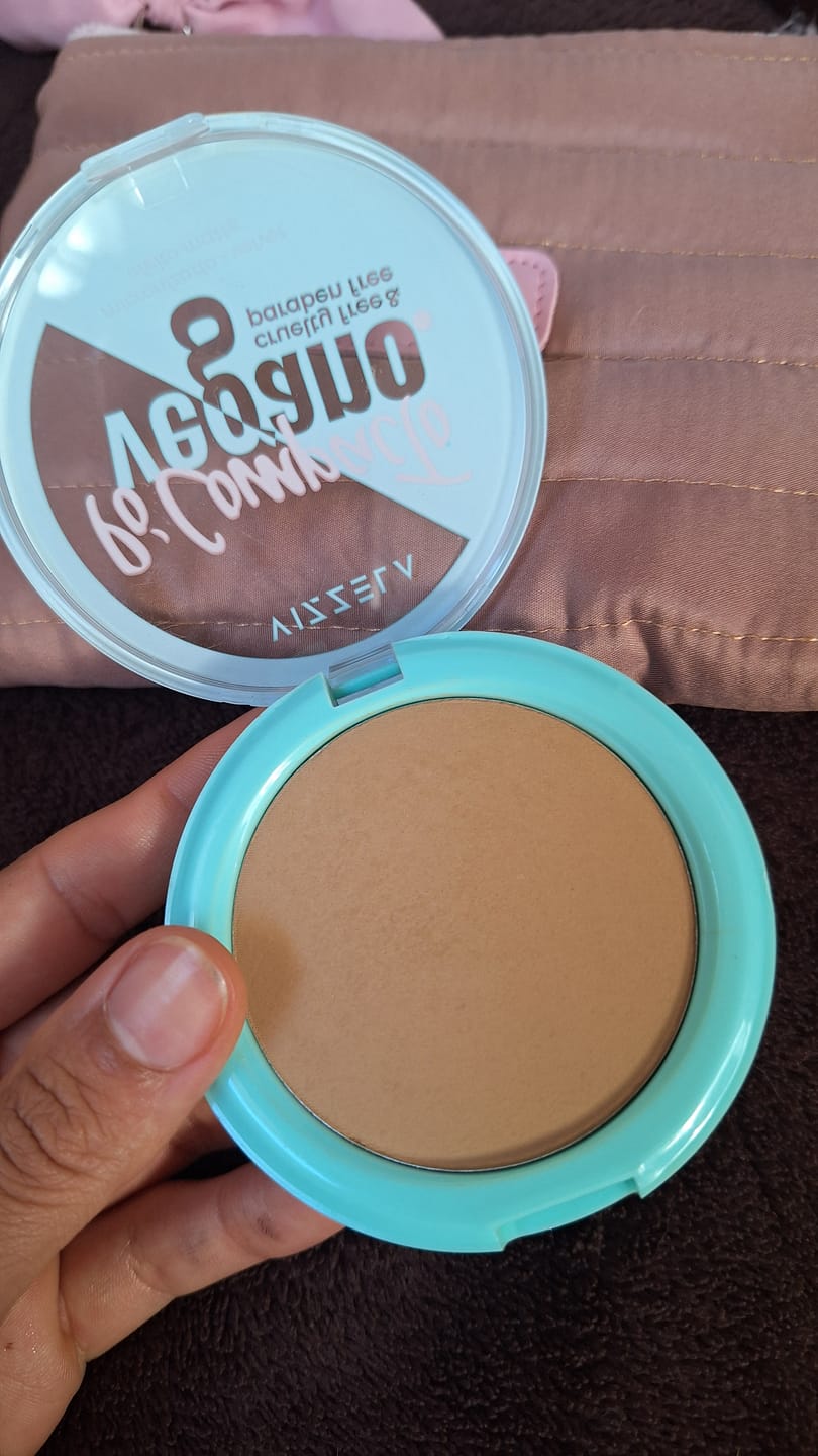 Customer photo review of Pó Compacto Vizzela
