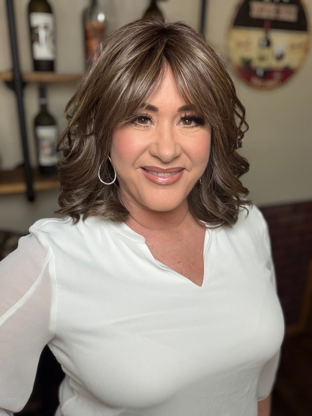 Customer photo review of CUPIDS BOW - Driftwood Brown