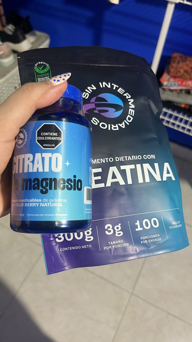 Customer photo review of Gomas con Citrato de Magnesio