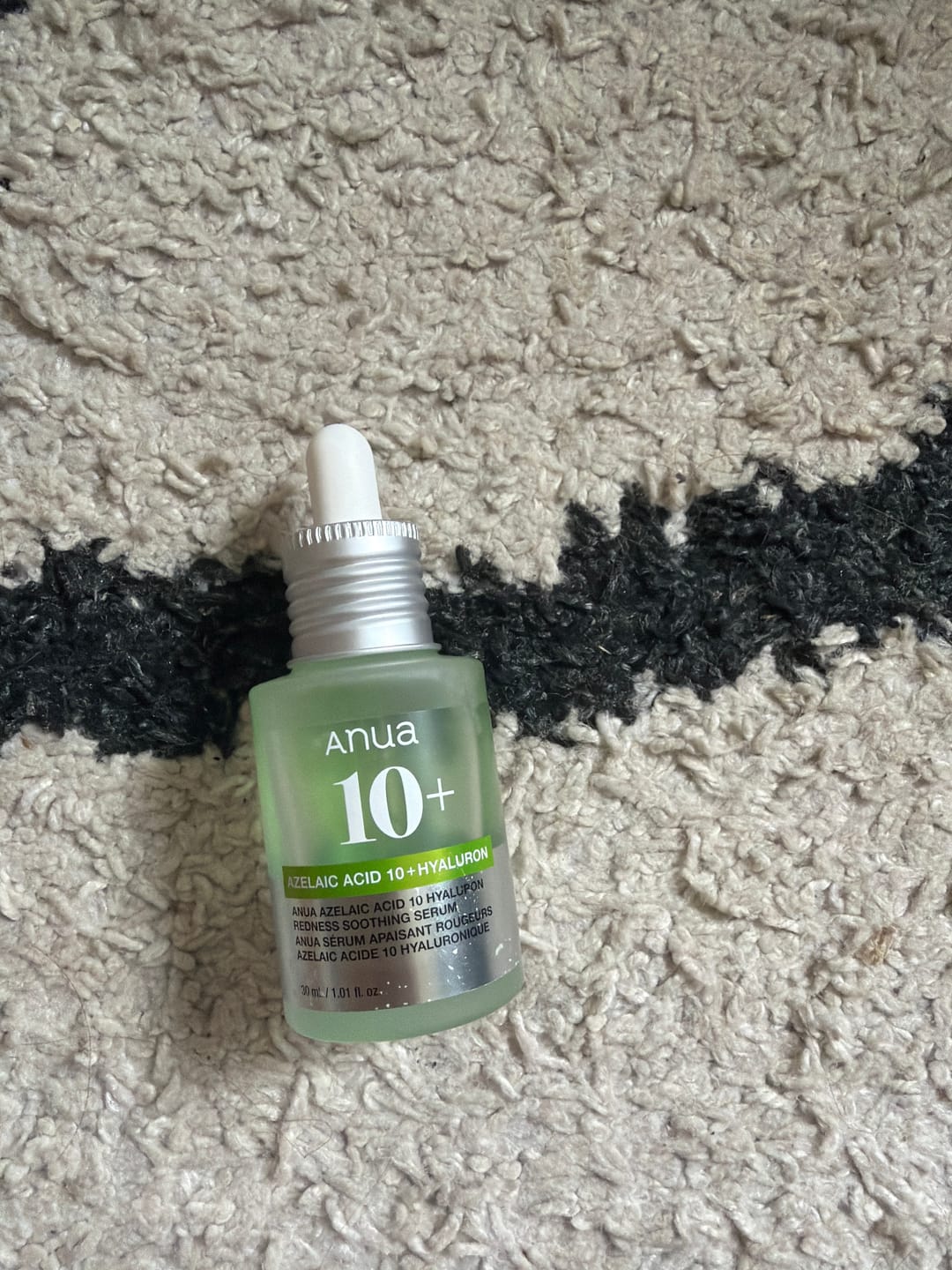 Customer photo review of Serums ar azelaīnskābi Anua Azelaic Acid 10 Hyaluron Redness Soothing Serum