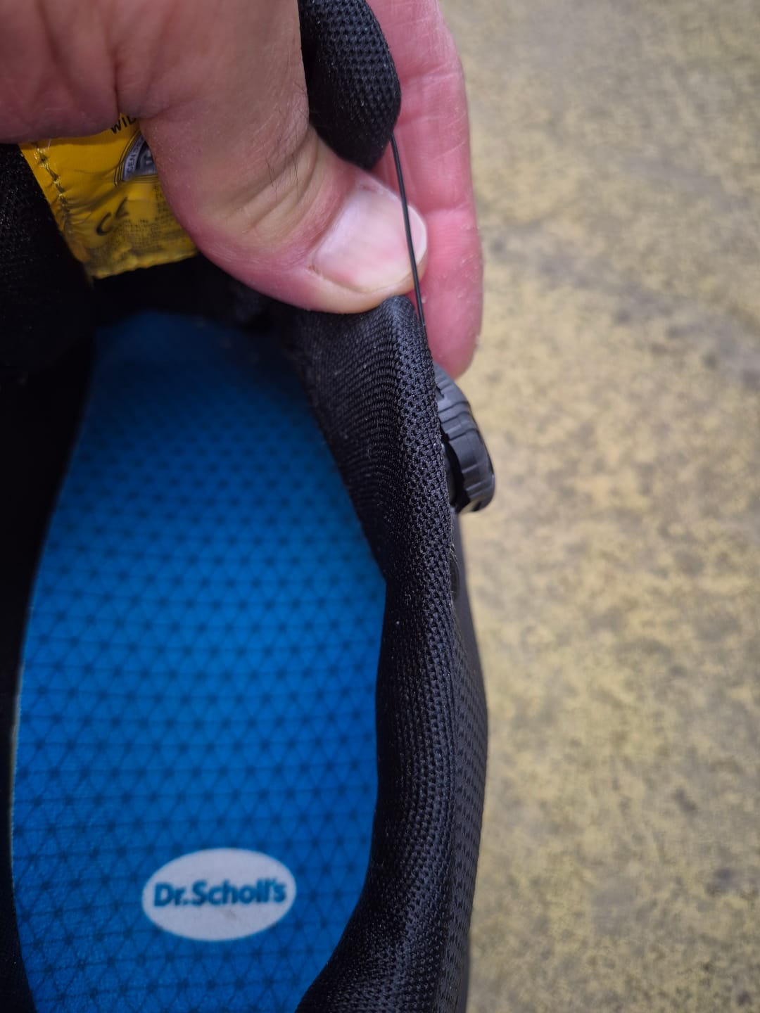 Customer photo review of Inductor Tech Low Safety Trainers Black