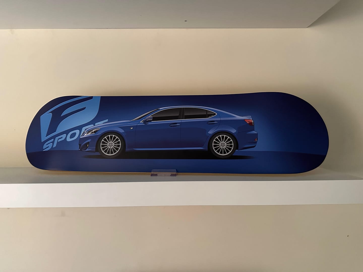 Customer photo review of Custom Skateboard Design