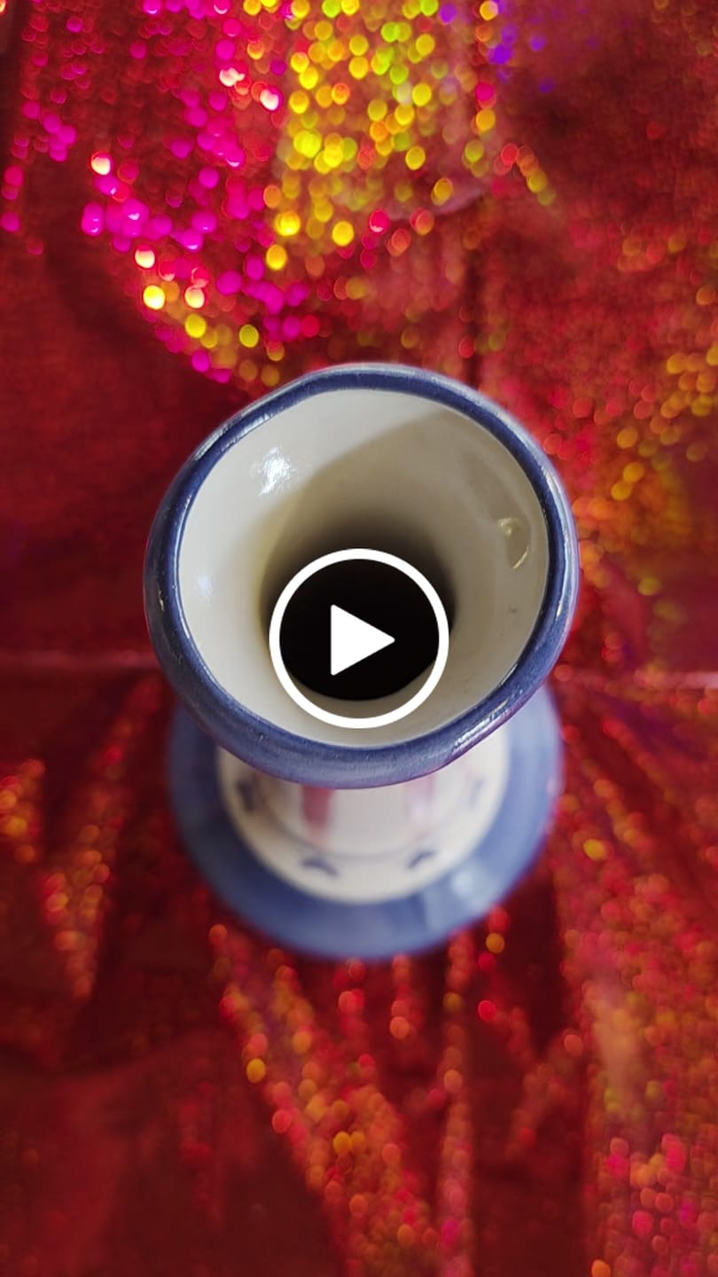 Customer video review of Stars & Stripes Candlestick Vase