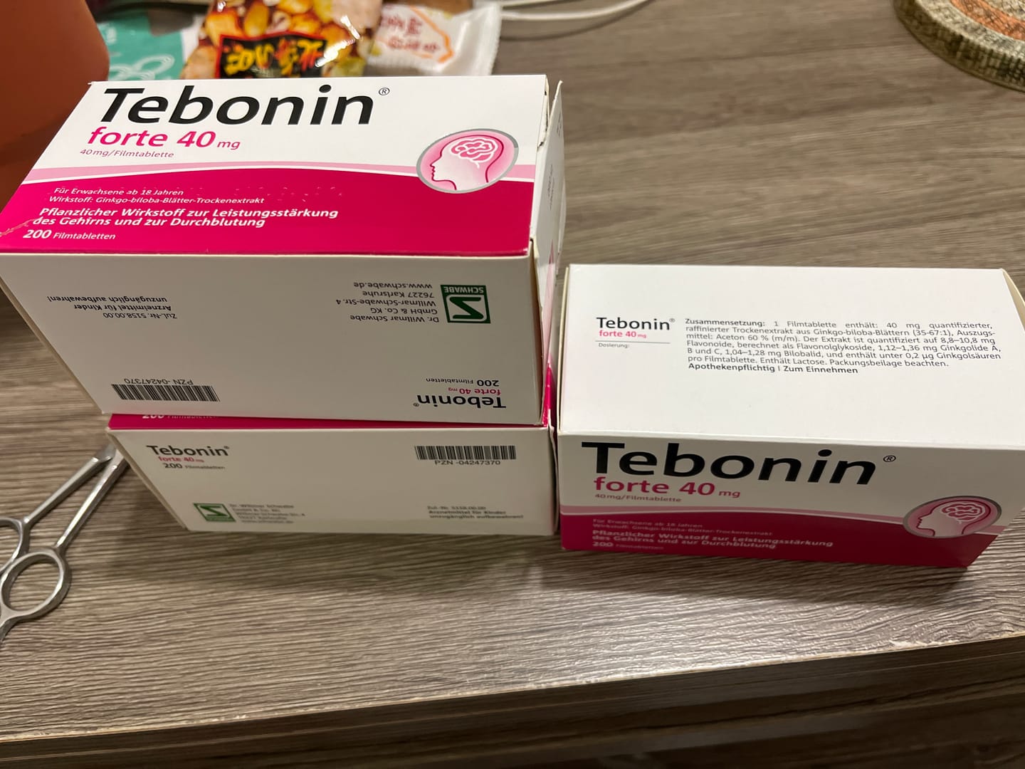 Customer photo review of 循例寧 Tebonin 顆裝 40mg