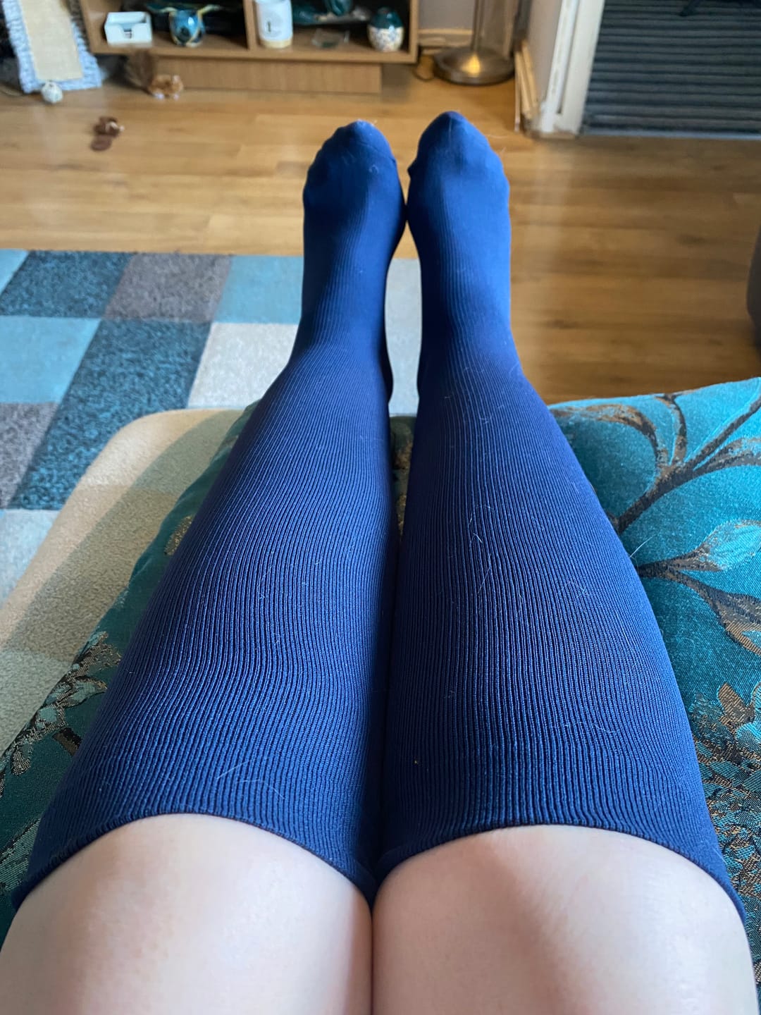 Customer photo review of EverSock™ Wide Compression Socks For Pain Relief