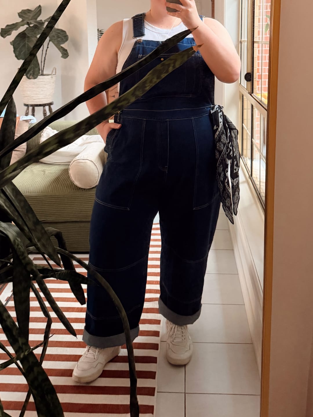 Customer photo review of Denim Brumby Suit - Mid Blue