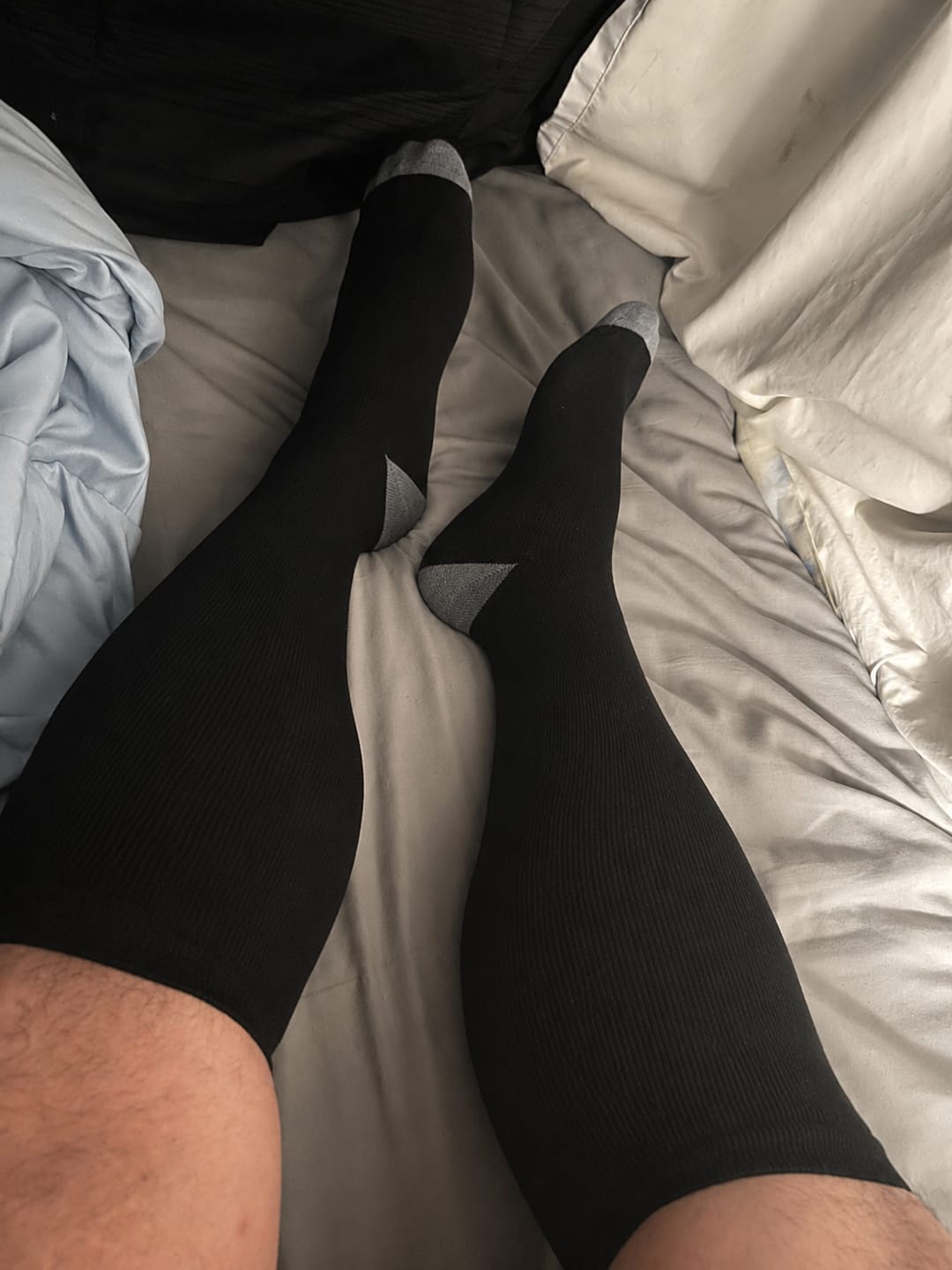 Customer photo review of Bamboo Compression Socks