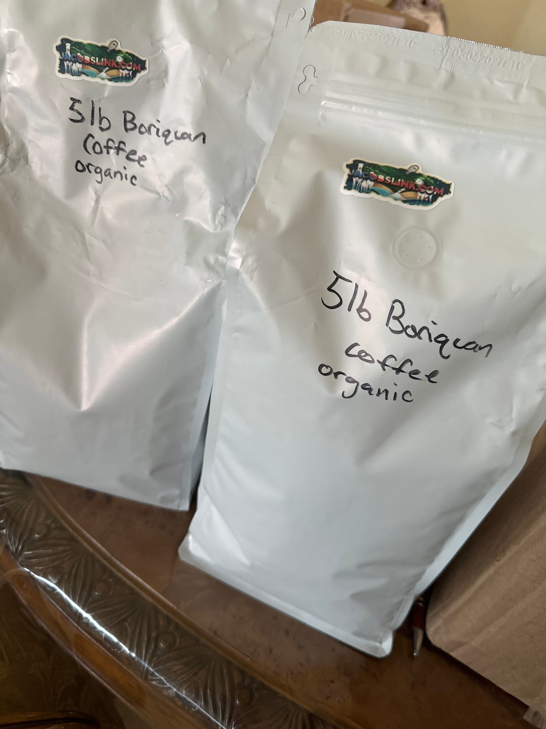 Customer photo review of Jacob's BoriQuan Coffee