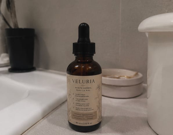 Customer photo review of Aceite Reductor de Vello Facial — Fórmula 100% Natural