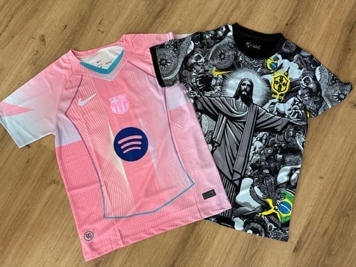 Customer photo review of Brazil "Jesus" Premium Kids Size Kit