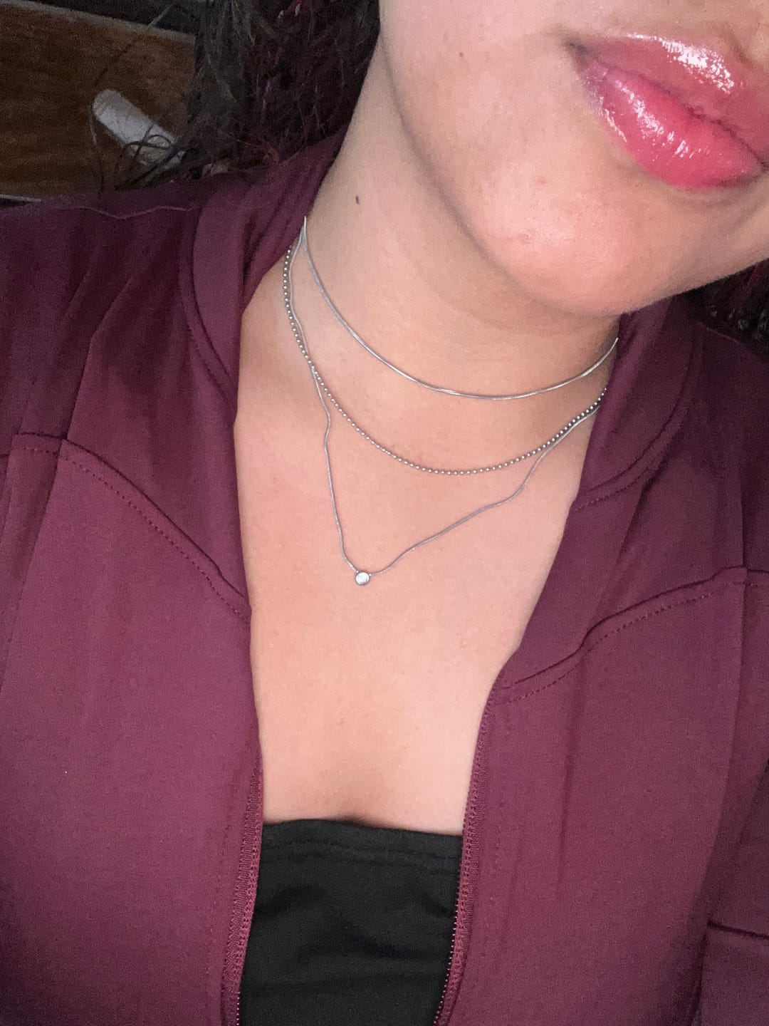 Customer photo review of Collar Sonya Plata