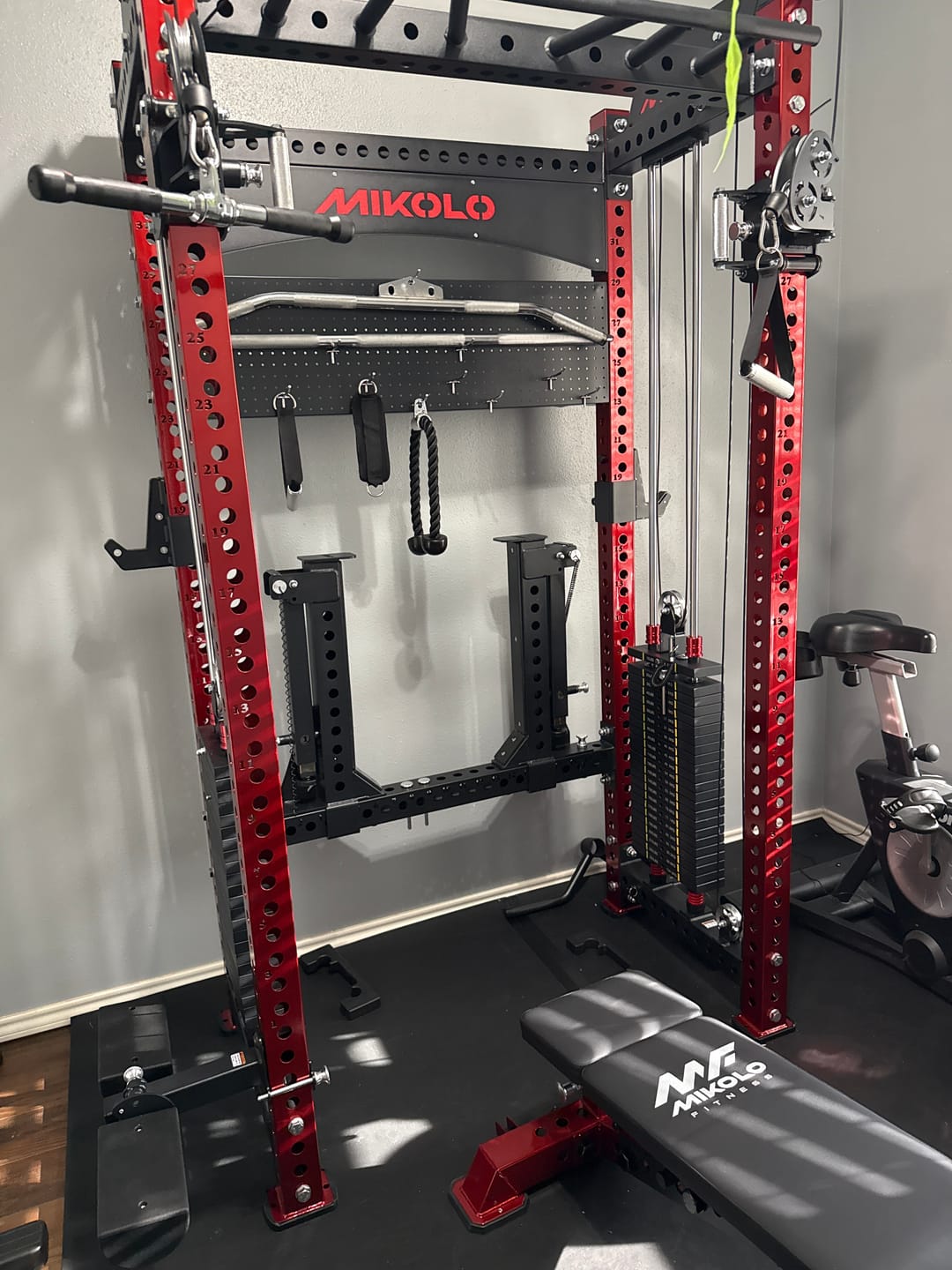 Customer photo review of ANUBIS™ Add-On Weight Stack Kit - 120 lb