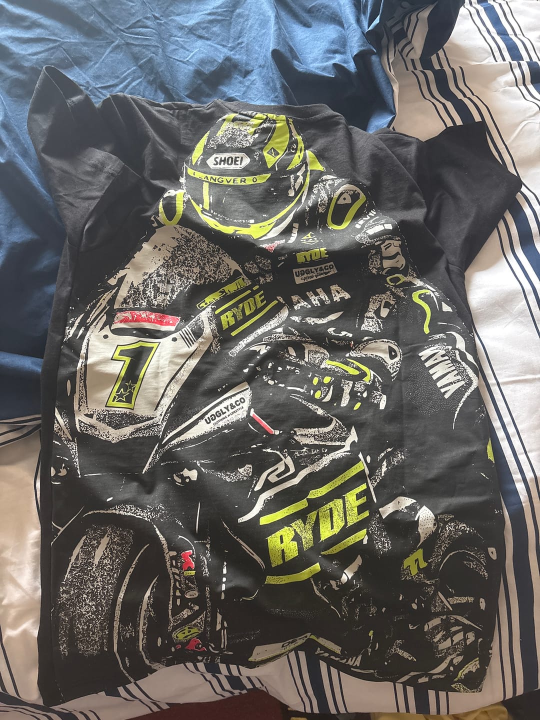 Customer photo review of Kyle Ryde Graphic Tee