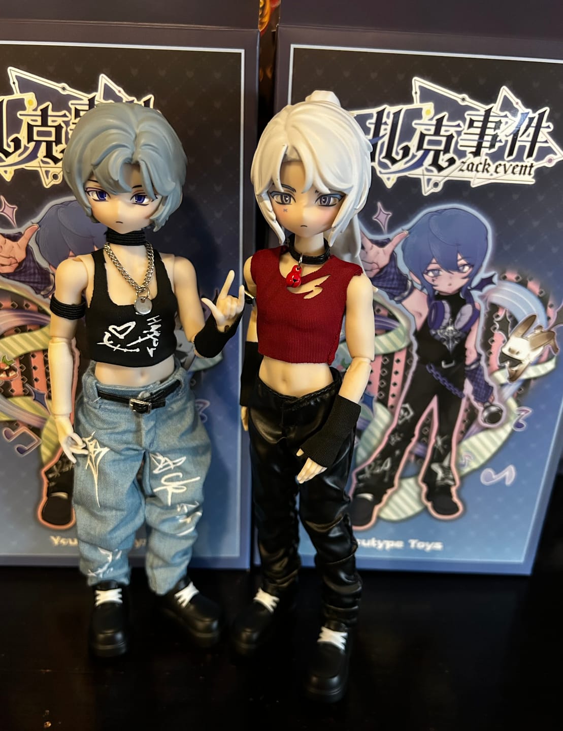 Customer photo review of Zack Event Series 1/8 Action Figure BJD Blind Box