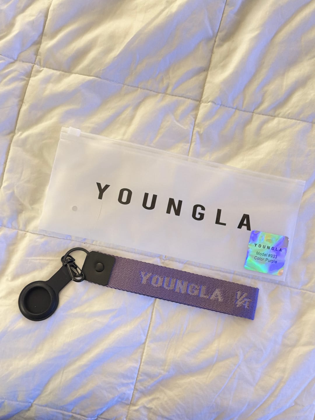 Customer photo review of 933 YoungLA Keychains