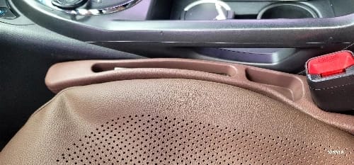Customer photo review of BOLTHUT™ Car Seat Gap Filler — Leather Console Gap Plug, 2-Pack