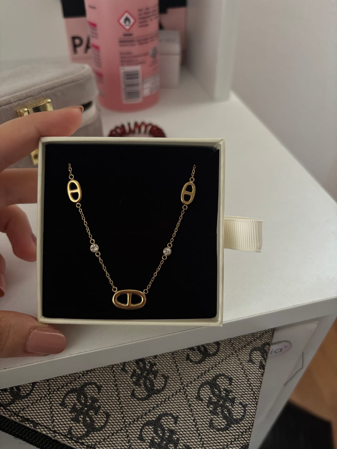 Customer photo review of Everlasting Deluxe Kette 14K Vergoldet