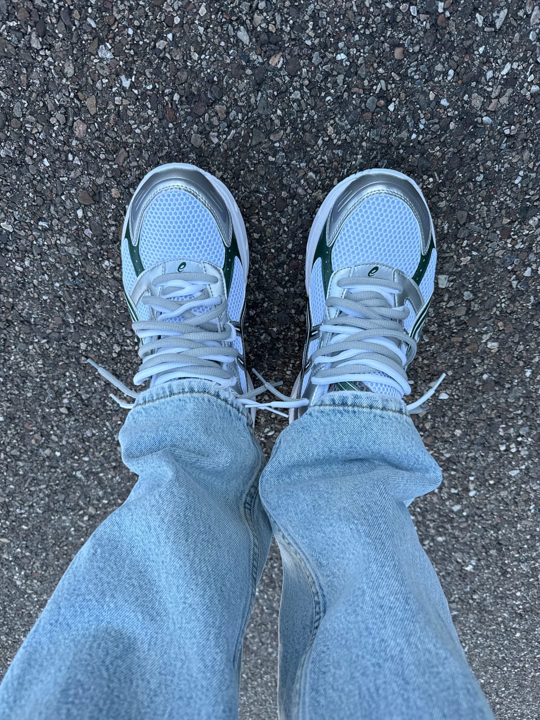 Customer photo review of GEL-1130 Forest Night - Double Laces