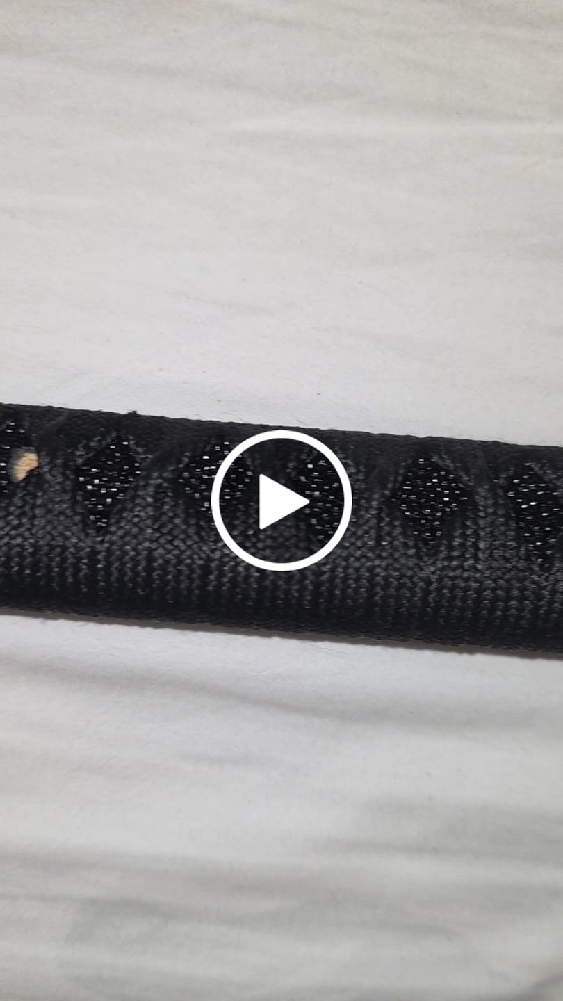 Customer video review of The Doku Ekitai Handmade Ninjato Carbon Steel