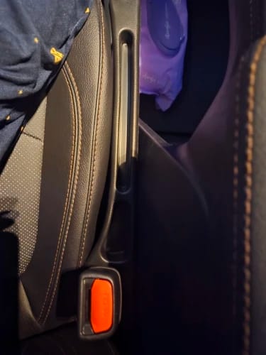 Customer photo review of BOLTHUT™ Car Seat Gap Filler — Leather Console Gap Plug, 2-Pack